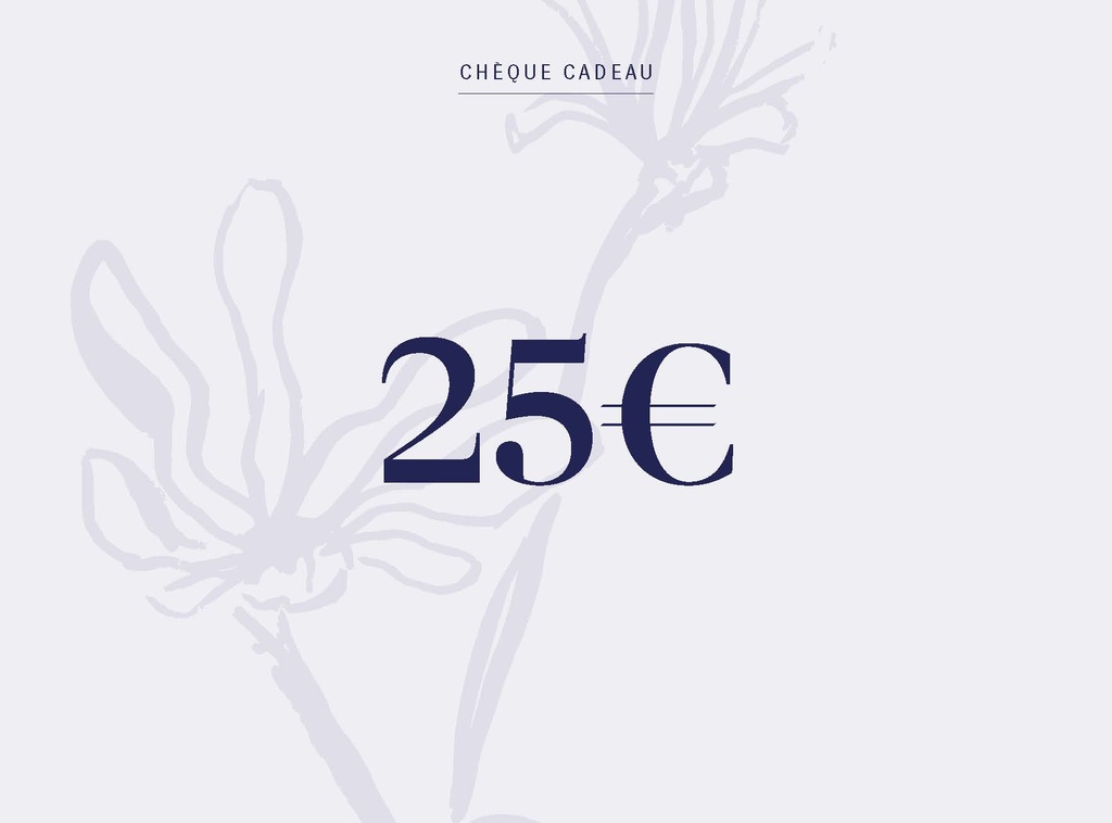 Carte-cadeau 25€