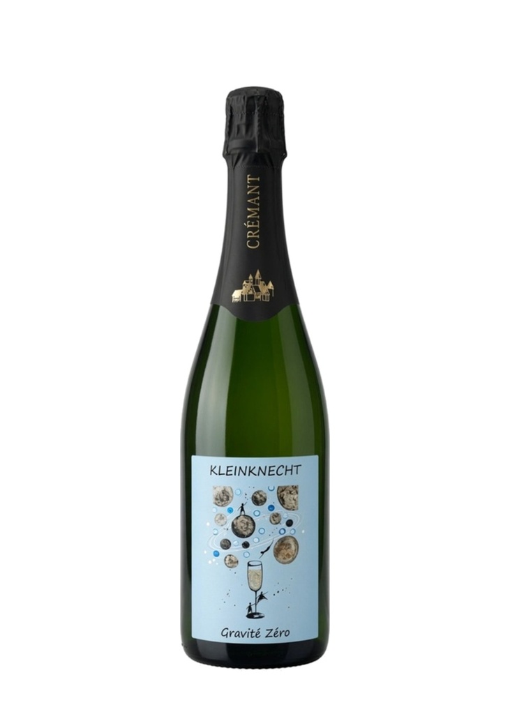 [20469] Kleinknecht - Gravité Zéro - Crémant d'Alsace - Brut Nature - Blanc - 75cl