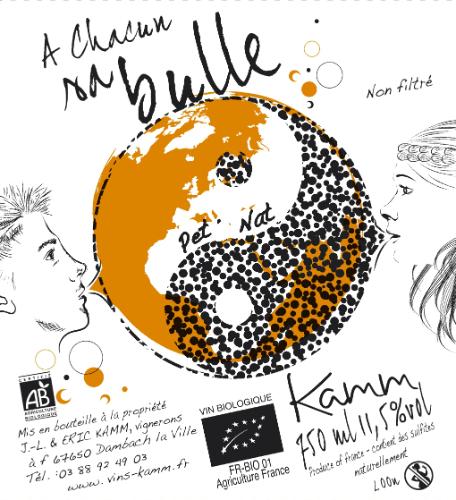 Kamm Pet Nat Chacun sa bulle - Blanc - 75cl