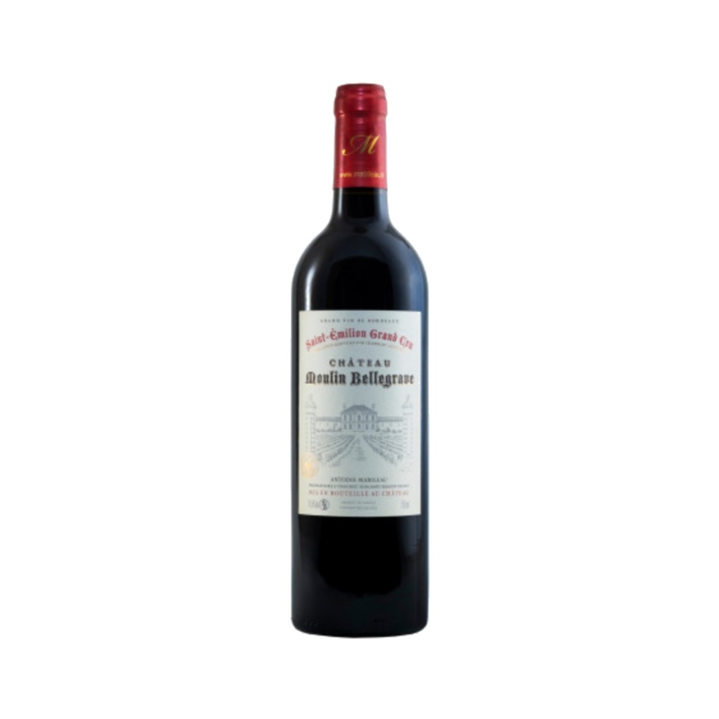 Chateau Moulin Bellegraves St Emilion Gd Cru 2020 - Rouge - 75cl
