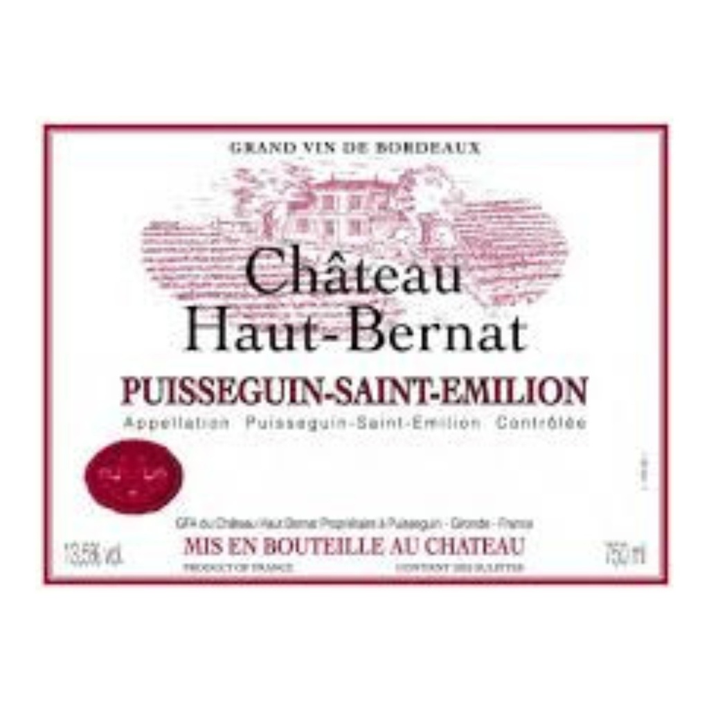 [116001] Château Haut Bernat Puisseguin St Emil demi 2012 - Rouge - 37.5cl