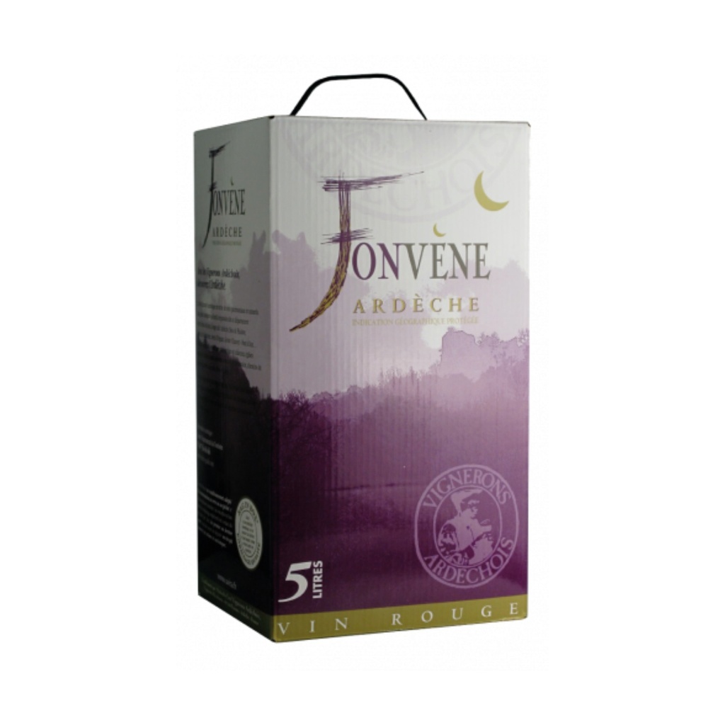 [204016] Vignerons Ardéchois Bag In Box - Rouge - 500cl