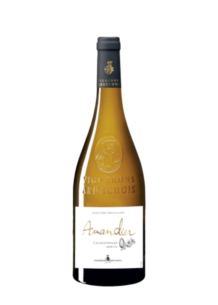 Vignerons Ardéchois - Amandier - Chardonnay 2024 - Blanc - 75cl