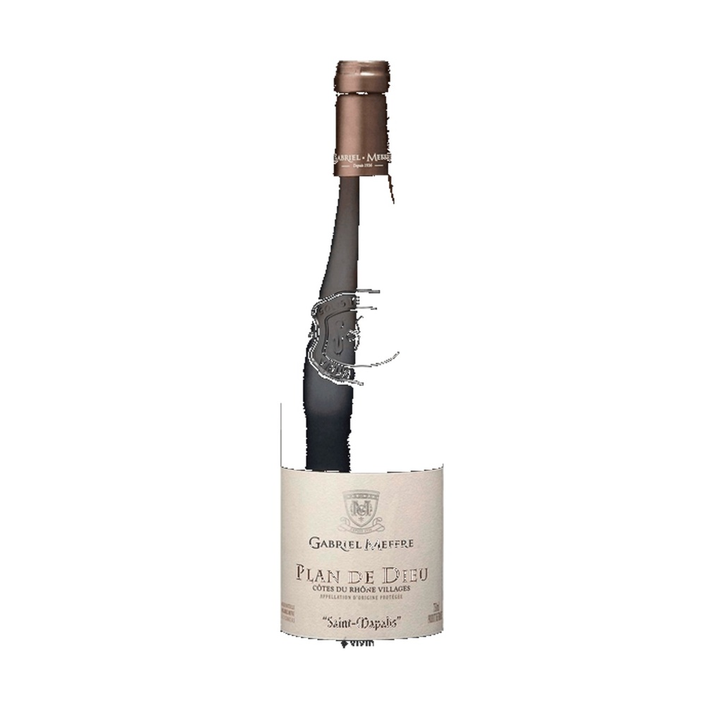 [205019] Cotes du Rhone Villages Plan de Dieu 2023 - Rouge - 75cl