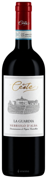 [702013] Ceste - La Guardia - Nebbiolo d'Alba 2022 - Rouge - 75cl