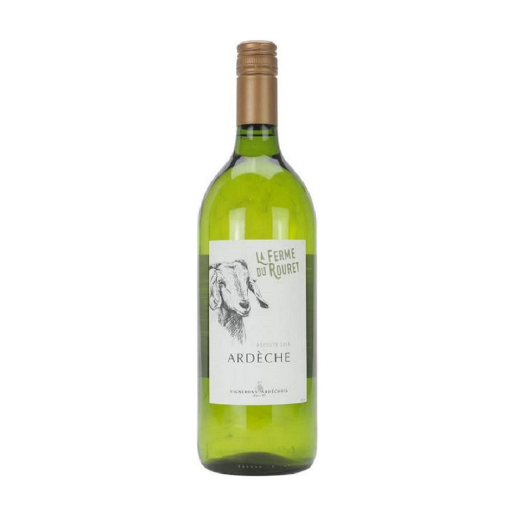 Vignerons Ardéchois Ferme Rouret Blanc Ardêche - Blanc - 100cl