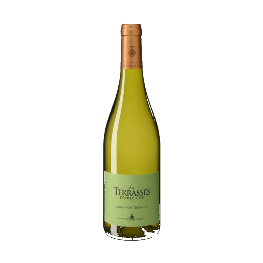 [1204003] Vignerons Ardéchois Les Terrasses - Blanc - 37.5cl