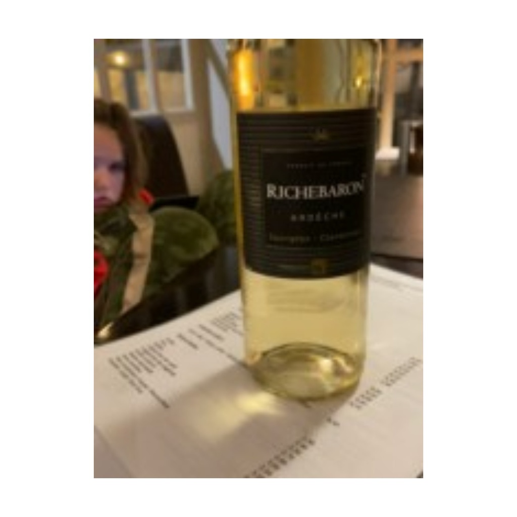 [1204010] Vin de France Richebaron - Blanc - 75cl