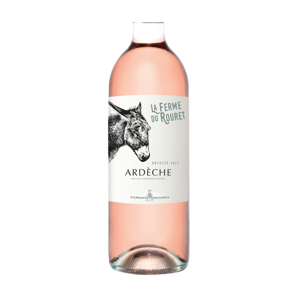 Vignerons Ardéchois Ferme Rouret Rosé Ardêche - Rosé - 100cl