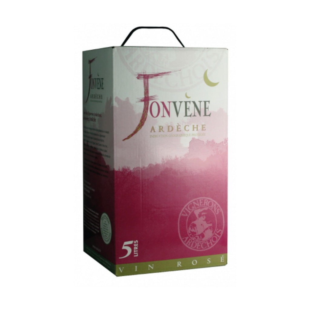 [2201010] Vignerons Ardéchois Bag In Box Rosé Ardêche - Rosé - 1000cl