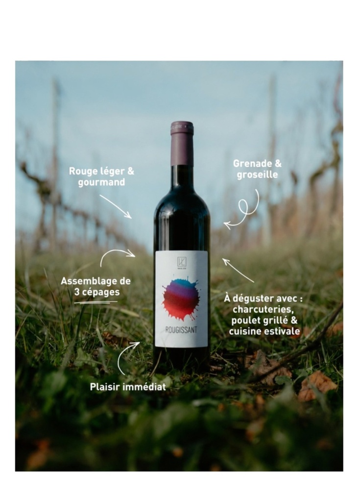 [7010040] Vin de Liège - Rougissant 2025 - Rouge - 75cl