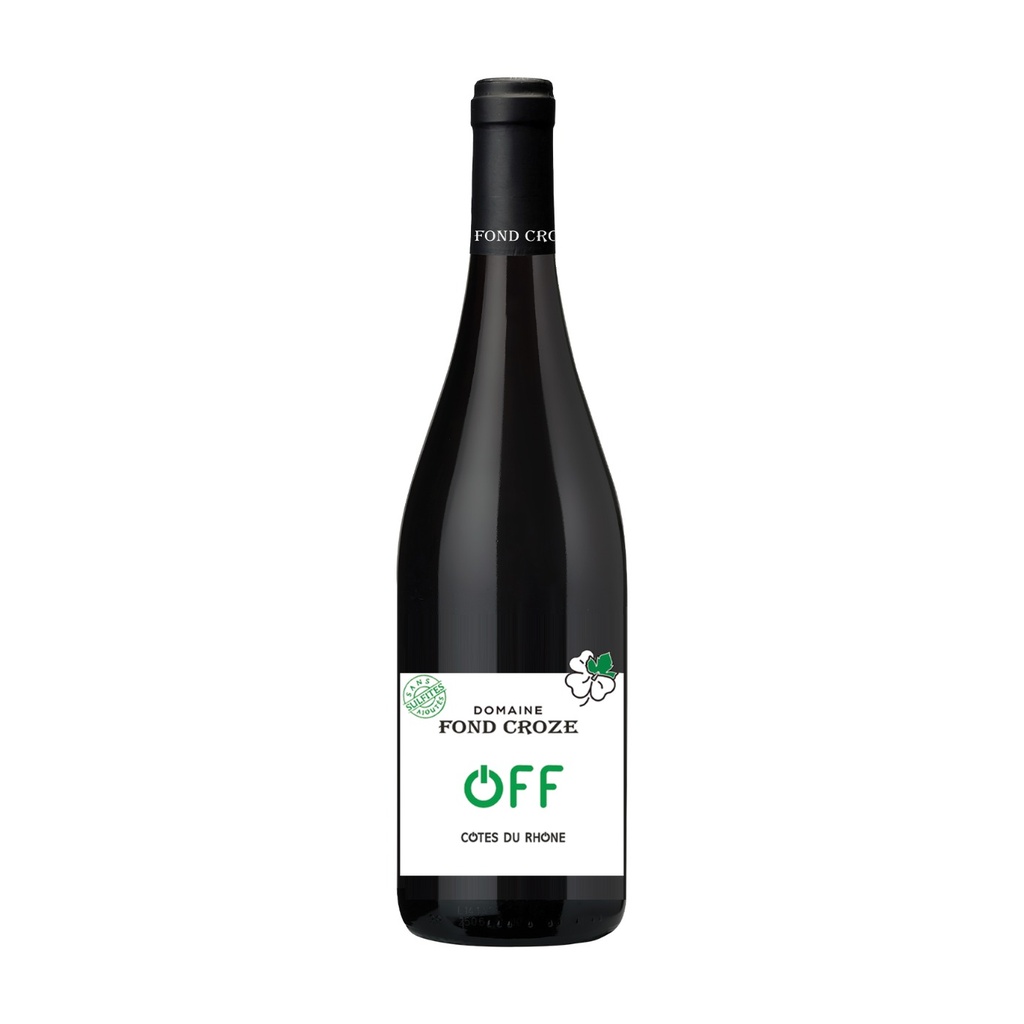 [7702360] Dom. Fond de Croze Off Sulfite 2022 - Rouge - 75cl