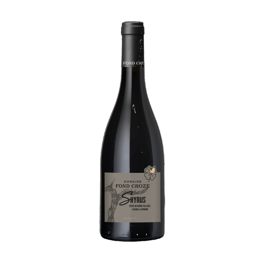 [7702362] Dom Fond Croze Villages Vaison Romaine Shyrus - Rouge - 75cl