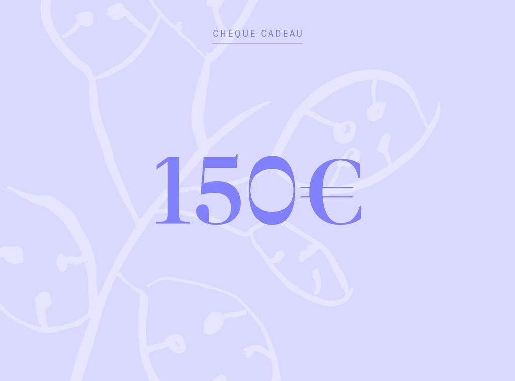 Carte-cadeau 150€